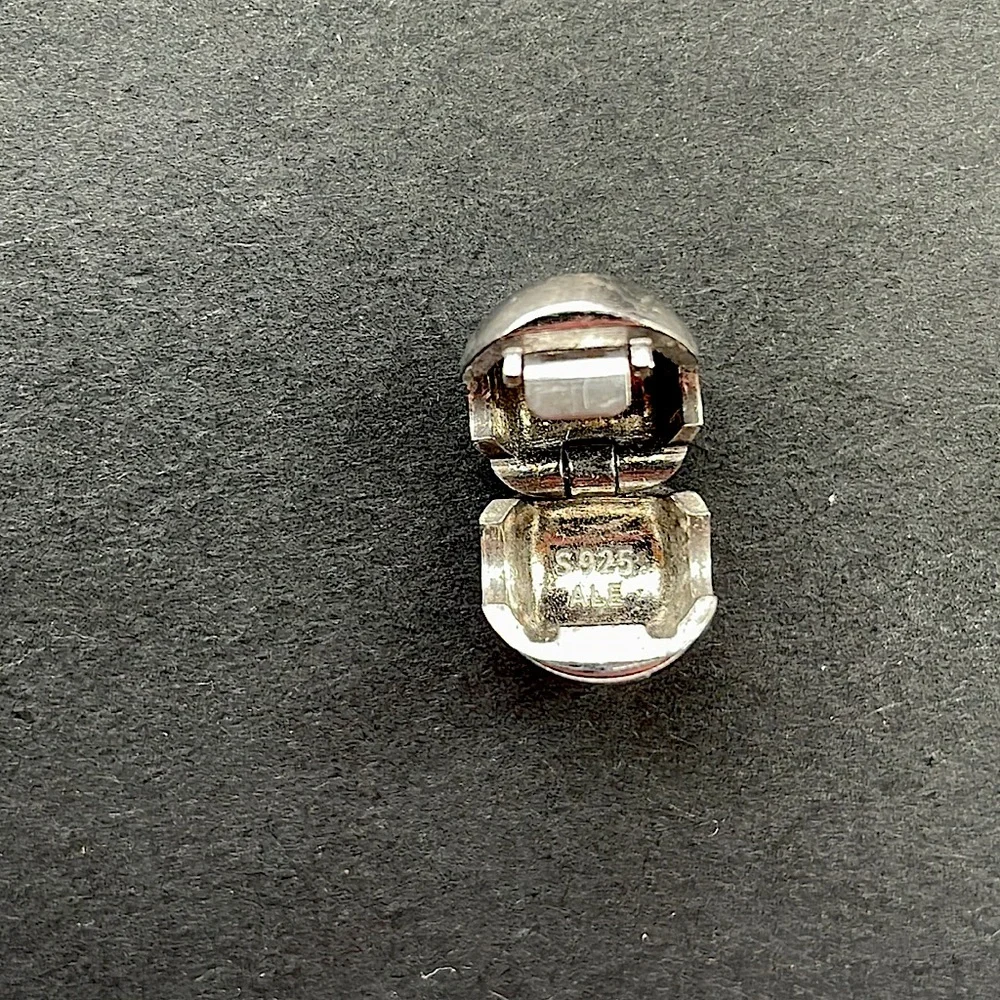 Pandora Black Rhodium Oxidized clip style 791000BR - Picture 3 of 3